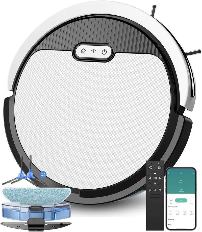 Pureatic Pureatic V3 (White/Black) robot vacuum