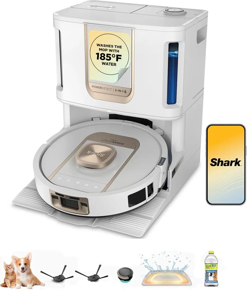 Shark Shark PowerDetect ThermaCharged NeverTouch Pro RV2900XE robot vacuum