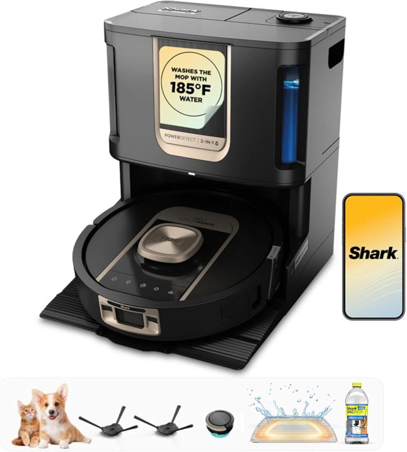 Shark PowerDetect ThermaCharged NeverTouch Pro RV2920XE | Robot Vacuum ...